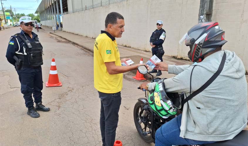 Campanha 'Sua Vida Vale Mais' reforça segurança no trânsito em Rondônia