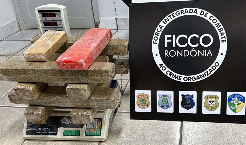 FICCO/RO realiza prisão em flagrante por tráfico de drogas na capital