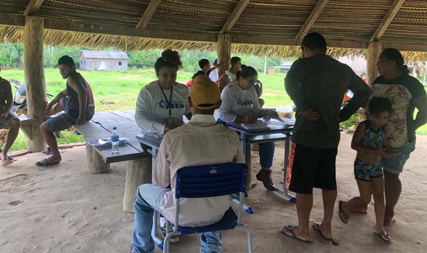 Governo de Rondônia leva serviços para comunidades indígenas e quilombolas em situação vulnerável