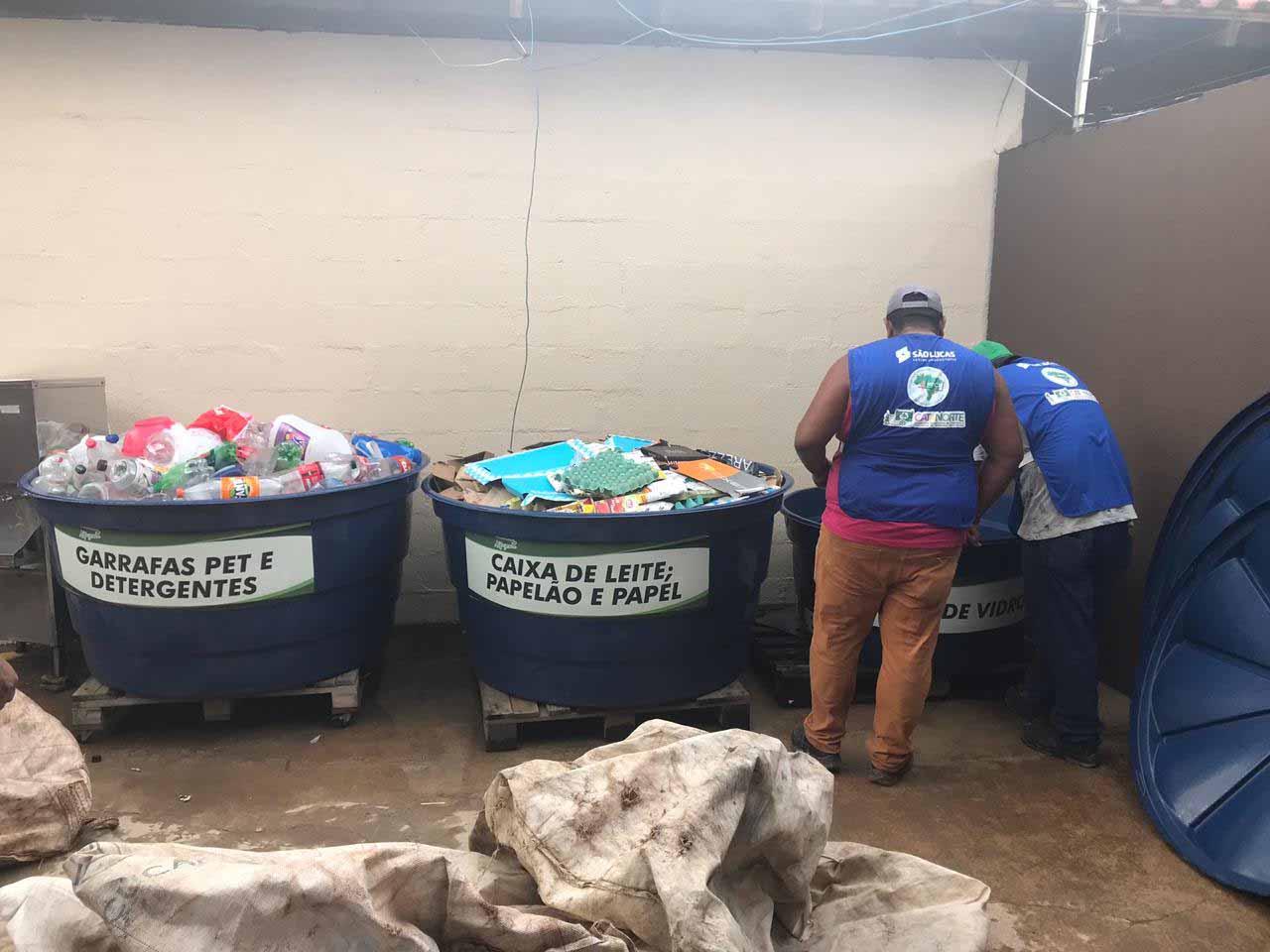 Condomínio Alfazema, no Bairro Novo, dá exemplo e adere a coleta seletiva