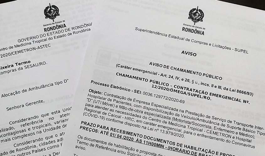 Documentos do Governo e depoimento de superintendente desmentem governador e secretário de Saúde