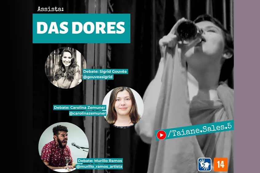 Performance “Das Dores” debate a violência contra mulher