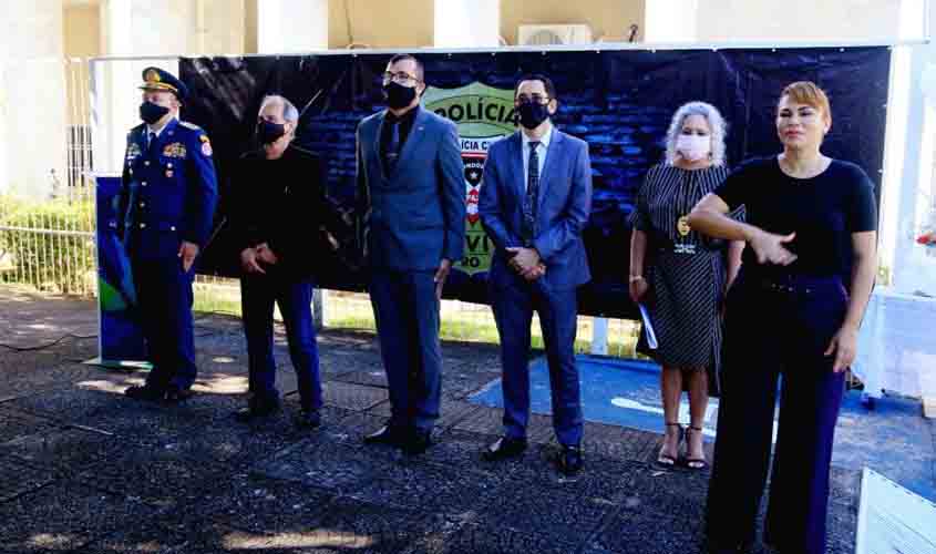 Desempenho e alta taxa na resolução de inquéritos é destaque em ato referente ao Dia do Policial Civil