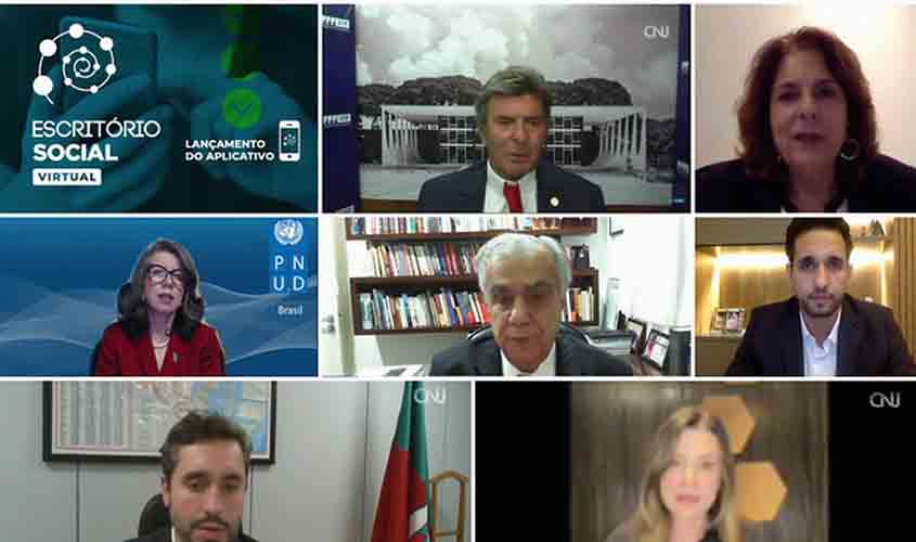 Escritório Social Virtual: cerimônia marca início de funcionamento do aplicativo