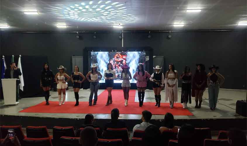 Selecionadas concorrerão à Rainha da Expojipa e Garota Cowboy de Aço 2025