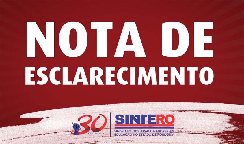 Sintero esclarece redução dos salários dos servidores ocorrida em maio