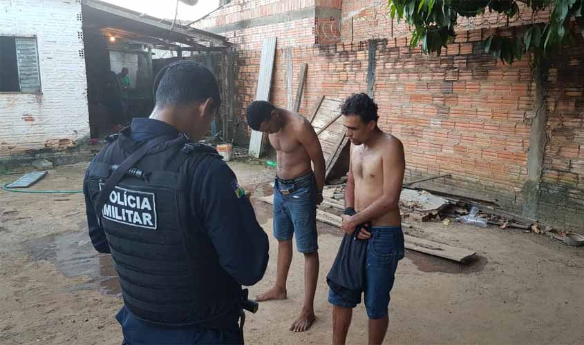 Equipe do Denarc, durante averiguação, é recebida a tiros e dois são presos