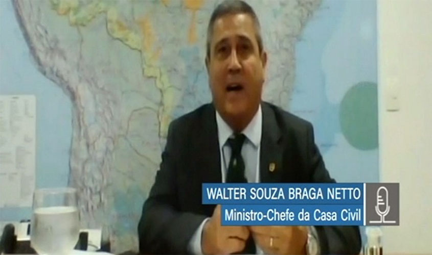 Braga Netto alerta para risco de 'desabastecimento e caos social'  
