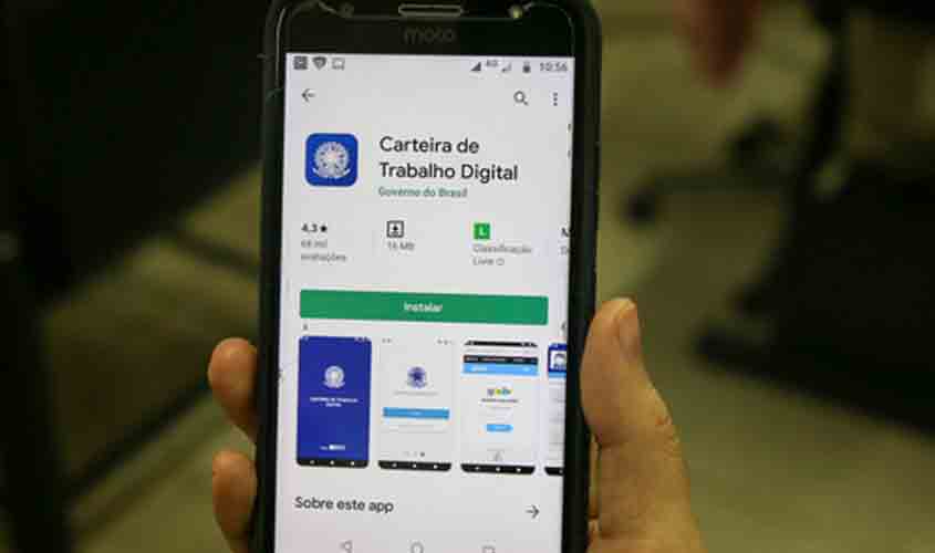 Carteira de Trabalho Digital ultrapassa 344 milhões de acessos
