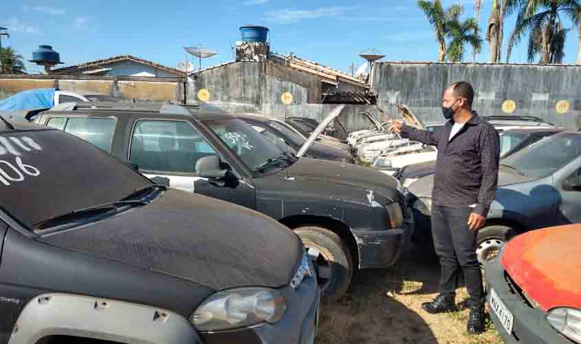 Leilão virtual promovido pelo Detran em Ji-Paraná arremata todos os lotes e arrecada cerca de R$ 3 milhões