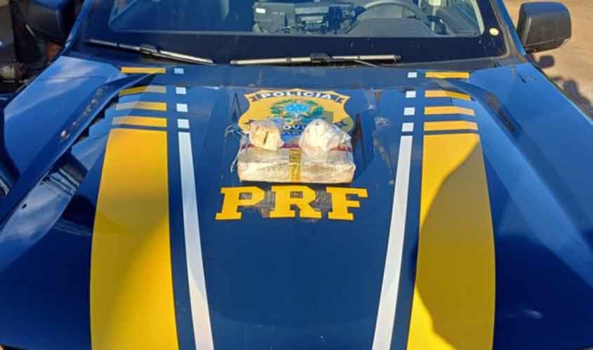 PRF, em ação conjunta com a Receita Federal, apreende drogas em Porto Velho