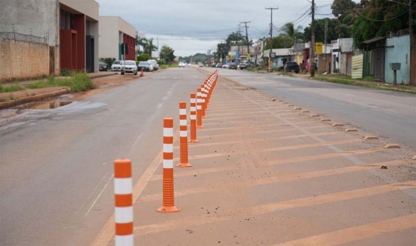 Cilindro balizador é a nova ferramenta nas ruas da capital