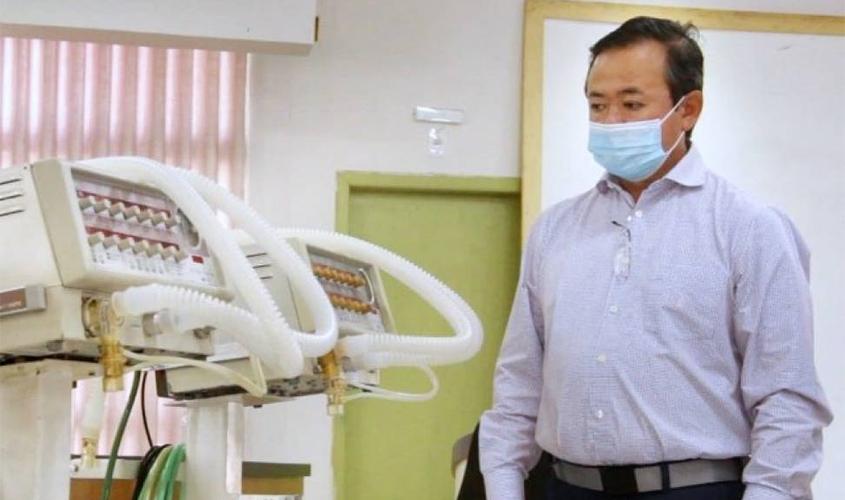 Com sintomas de Covid-19 e dificuldades respiratórias, prefeito de Vilhena é internado e isolado no Hospital Regional