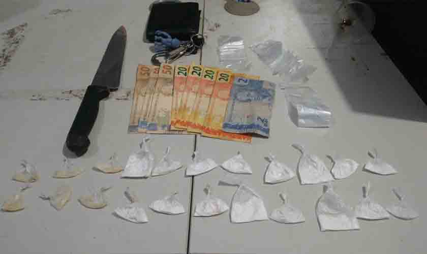 Polícia Militar prende em flagrante homens que vendiam entorpecente na Vila Princesa