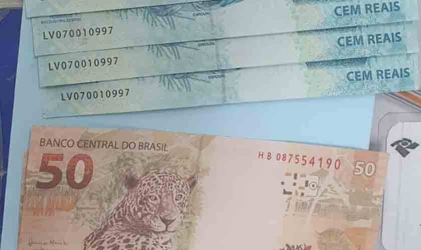 Homem é preso em Rondônia pela Polícia Federal ao receber dinheiro falso pelos Correios