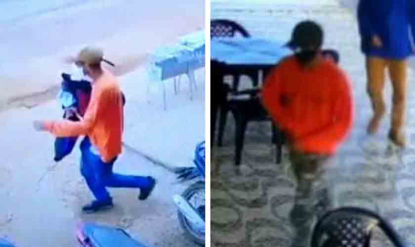 Novo vídeo mostra ação de ladrões que estão aterrorizando o comércio
