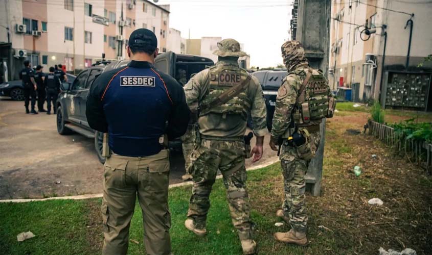 Governo de RO intensifica combate à criminalidade