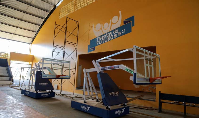 Semes: reforma no Ginásio Dudu está na fase final