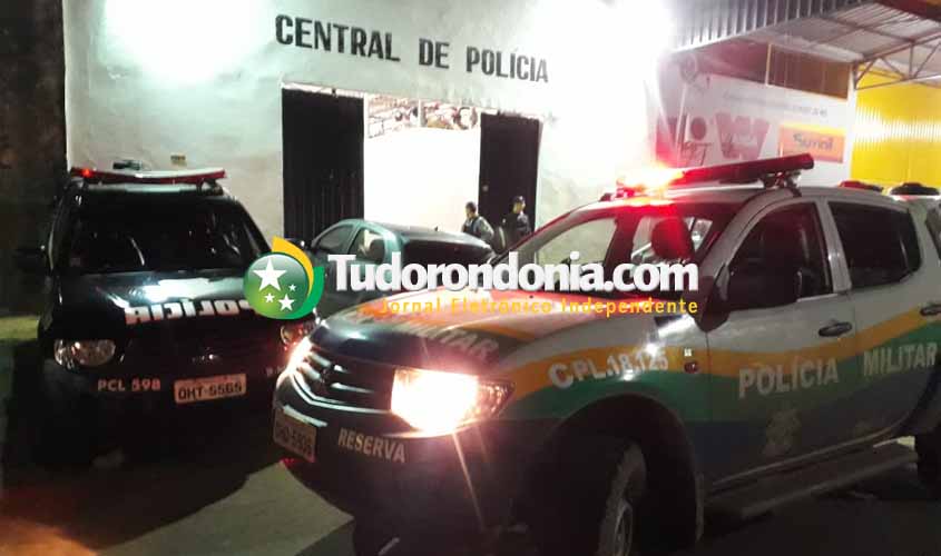 Homem foge após tentar enforcar a mulher na frente da filha