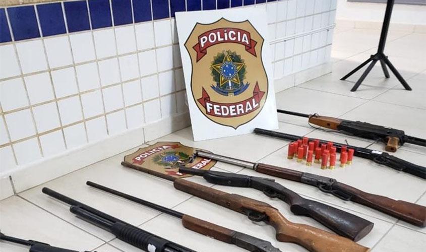 Polícia Federal prende armeiro na capital