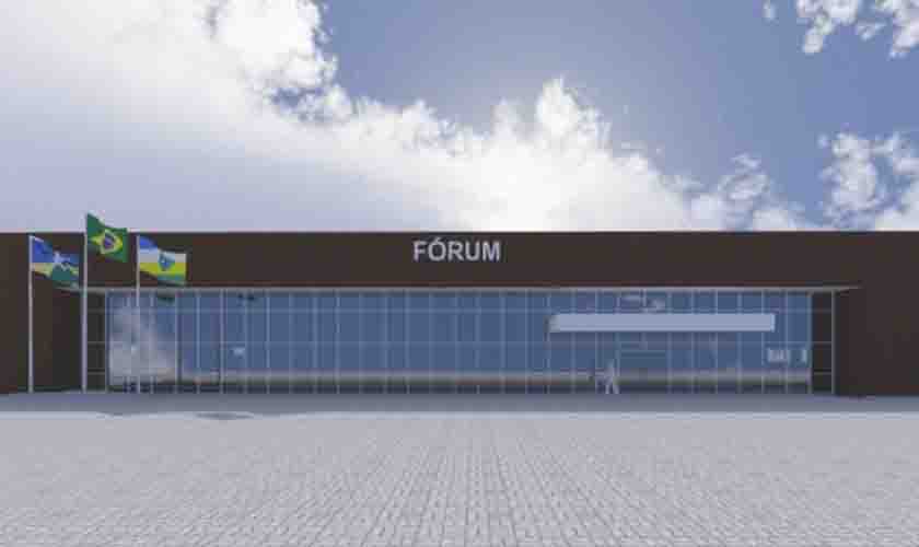 TJRO publica edital de licitação para retomada da obra do novo Fórum da Comarca de Vilhena