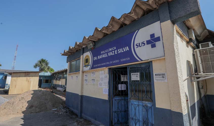 Policlínica Rafael Vaz e Silva passa por reforma e ampliação