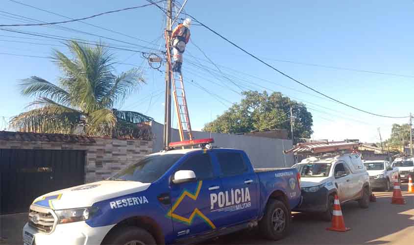 Furto de energia: Homem é preso em flagrante
