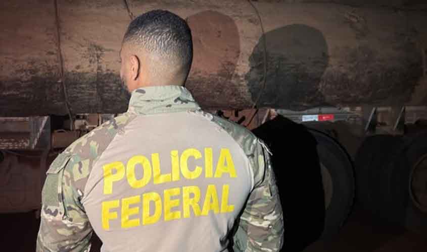 PF faz prisões por transporte ilegal de madeira