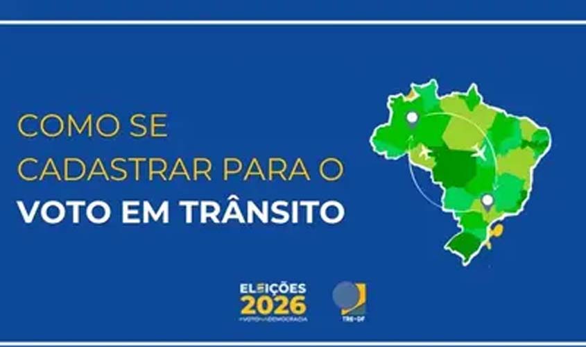 Eleitores têm até 20 de agosto para pedir voto em trânsito