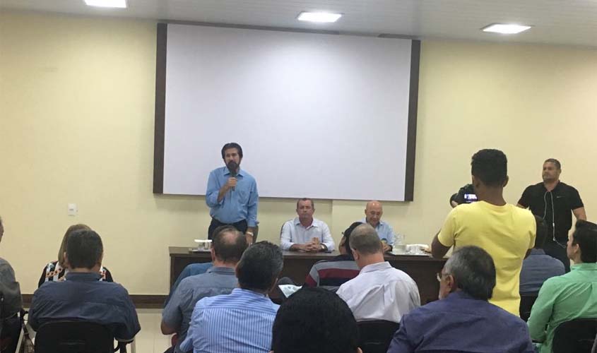 Senador Raupp defende Polo Industrial durante encontro com empresários em Porto Velho