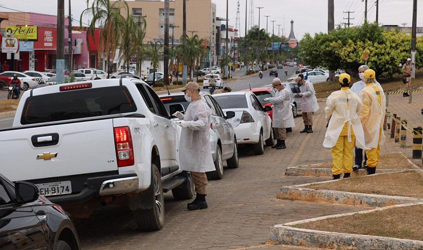 Mais de 1300 testes rápidos para Covid-19 foram realizados