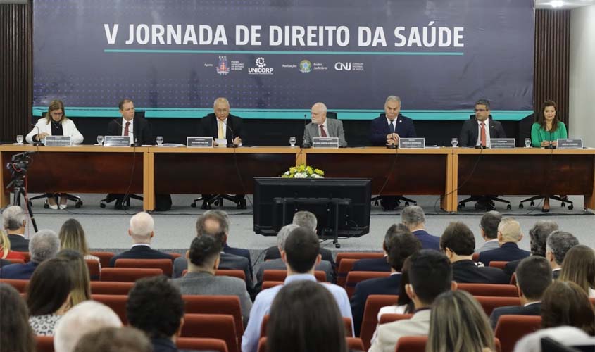 Magistrado do TJRO participou de V Jornada de Direito da Saúde