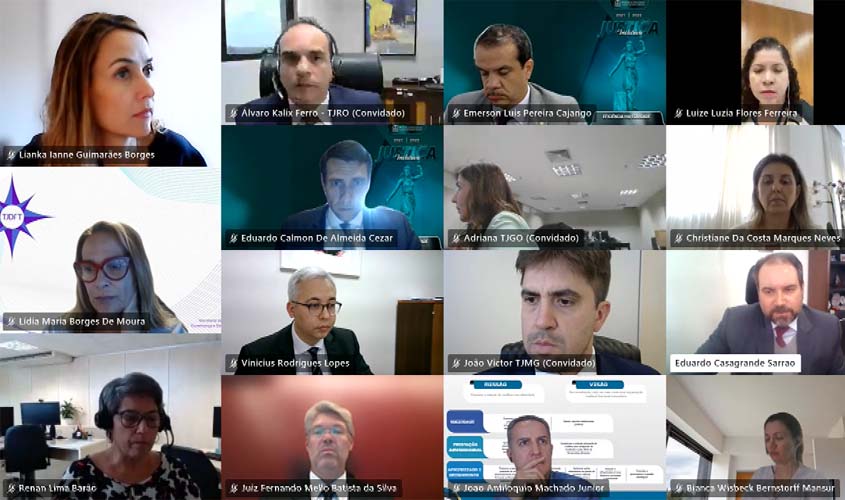 TJRO participa de reunião sobre as Metas Nacionais para 2023