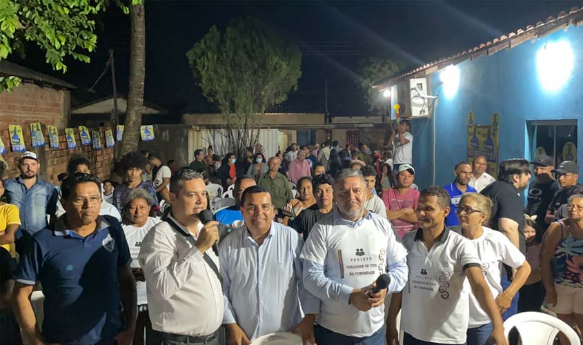 Em reunião no Ulysses Guimarães, Everaldo Fogaça destaca trabalho de Marcos Rocha