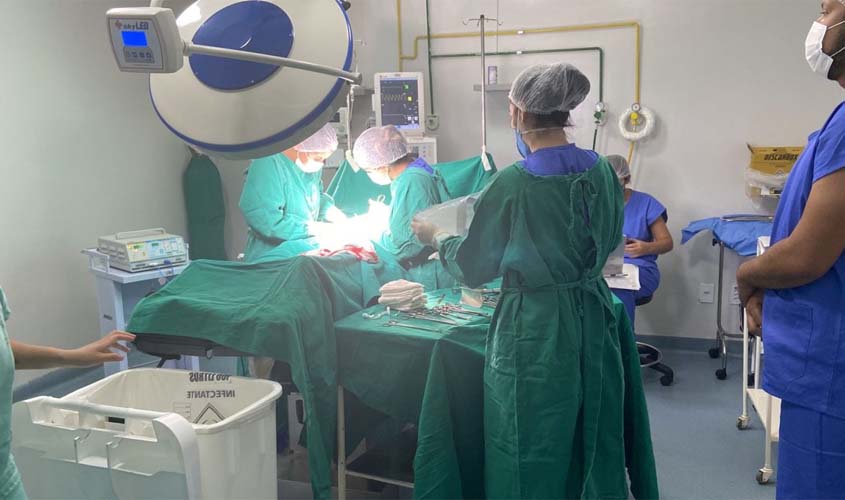 Projeto 'Compartilhando Saúde' realiza mais de 200 tipos de procedimentos cirúrgicos nos municípios de Vilhena e Corumbiara