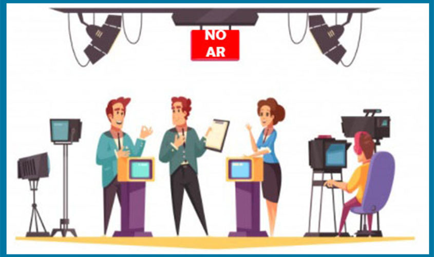 As tvs se preparam para debates entre os candidatos à prefeitura, com os cuidados que a pandemia exige