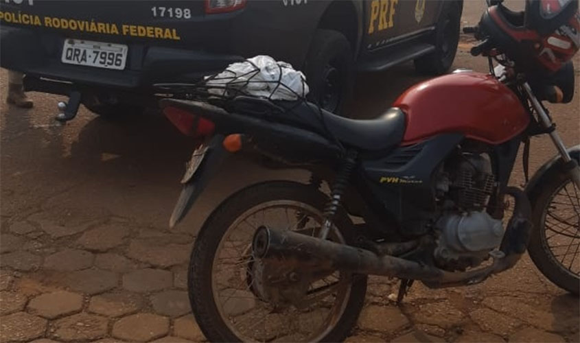 PRF, durante operação de fiscalização de trânsito, identifica mais uma motocicleta roubada