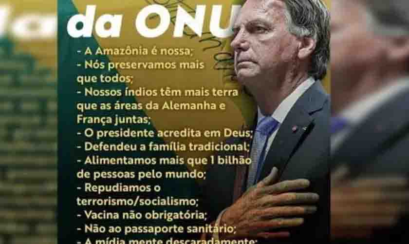 Bolsonaro publica foto em que aparece com 6 dedos