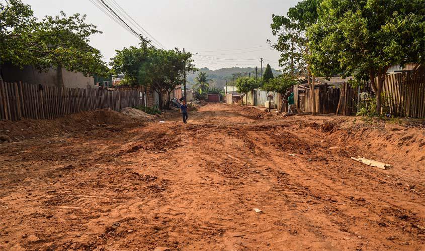 Obras do Poeira Zero chegam ao bairro São Bernardo
