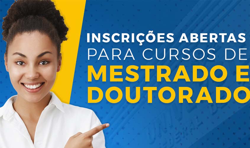 UNIR tem inscrições abertas para Mestrados e Doutorados