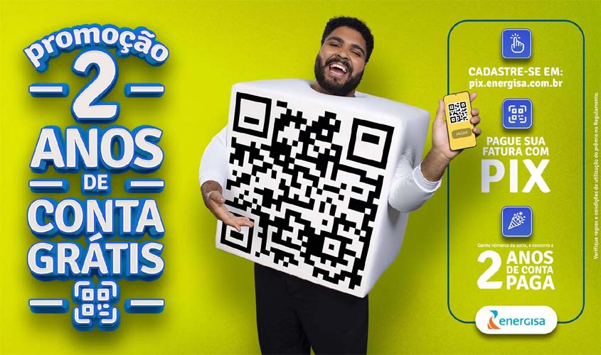 Clientes da Energisa podem concorrer a dois anos de conta grátis