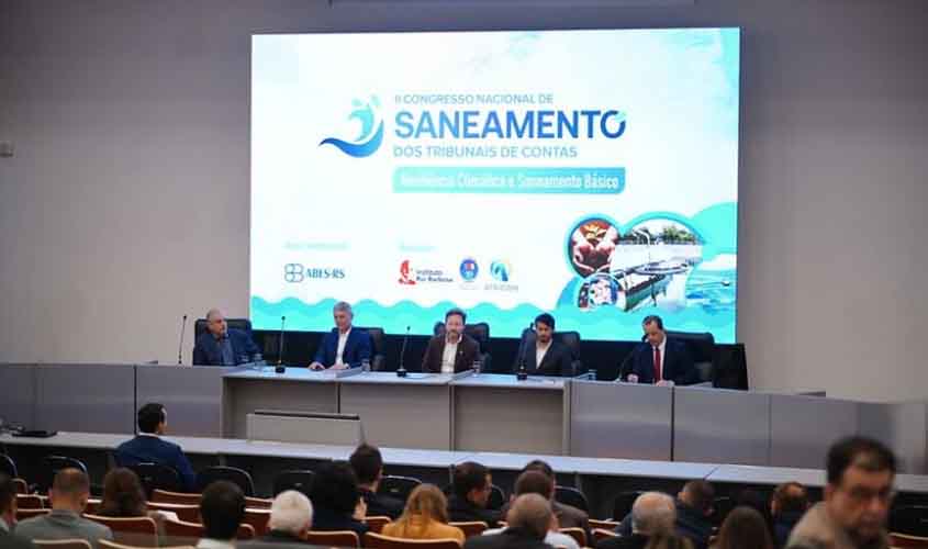 TCE e MPC de Rondônia participam de debate nacional sobre políticas de saneamento básico