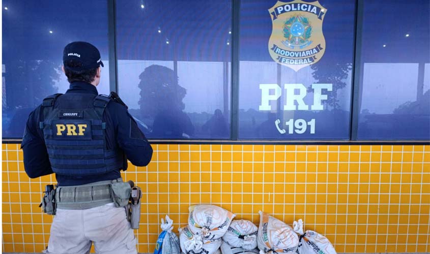 PRF apreende mais de 350 kg de minério ilegal