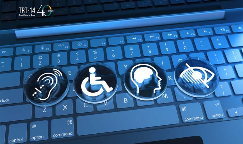 TRT-14 amplia acessibilidade do portal com leitura de tela e teclado