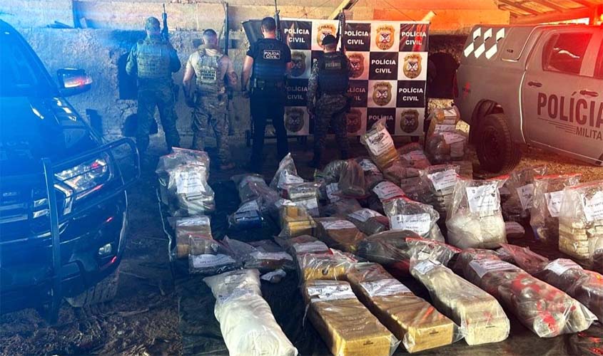 Polícia Civil incinera meia tonelada de drogas