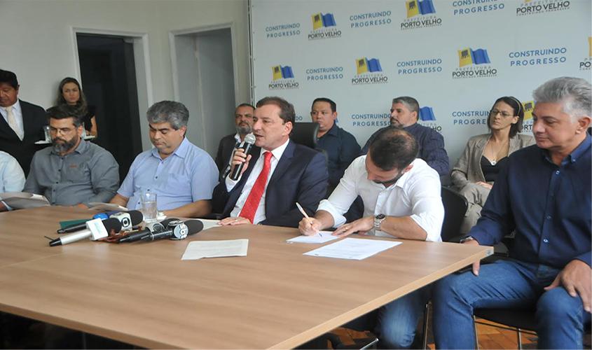 Prefeito anuncia diversas obras e investimentos para a capital