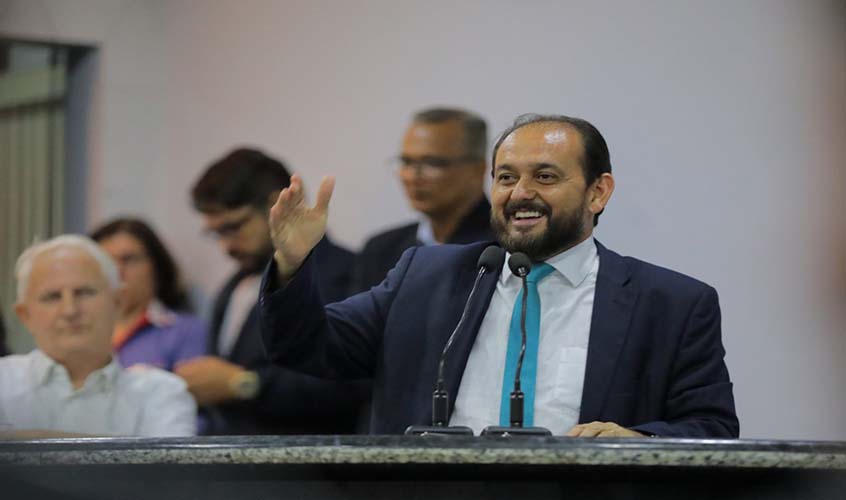 Presidente Laerte Gomes parabeniza Ji-Paraná pelos seus 42 anos