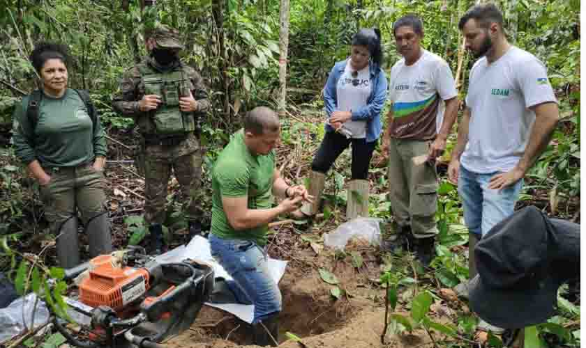 Emissão de carbono é monitorada na Resex Rio Preto Jacundá