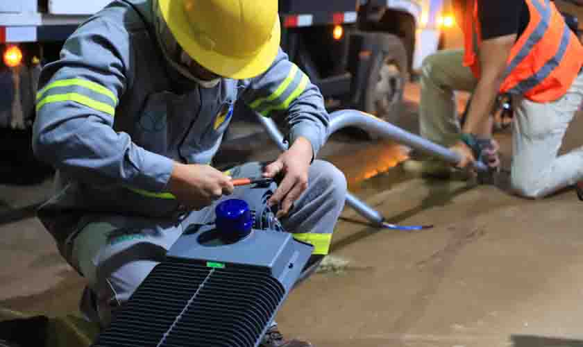 Mais de 30 mil pontos de luz são atendidos em 2021