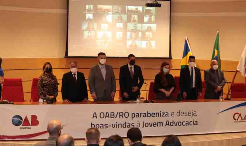 OAB entrega credenciais para 68 novos advogados de Rondônia; última cerimônia do ano foi híbrida
